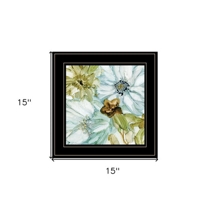 Sea glass Garden I 3 Black Framed Print Wall Art HomeRoots