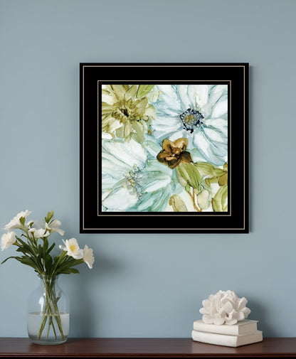 Sea glass Garden I 3 Black Framed Print Wall Art HomeRoots