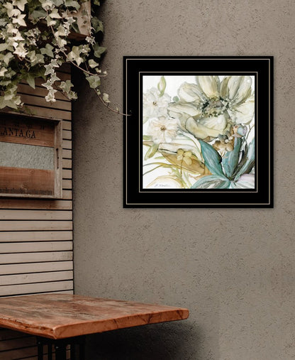 Sea glass Garden II 3 Black Framed Print Wall Art HomeRoots