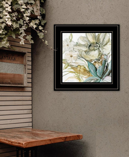 Sea glass Garden II 3 Black Framed Print Wall Art HomeRoots