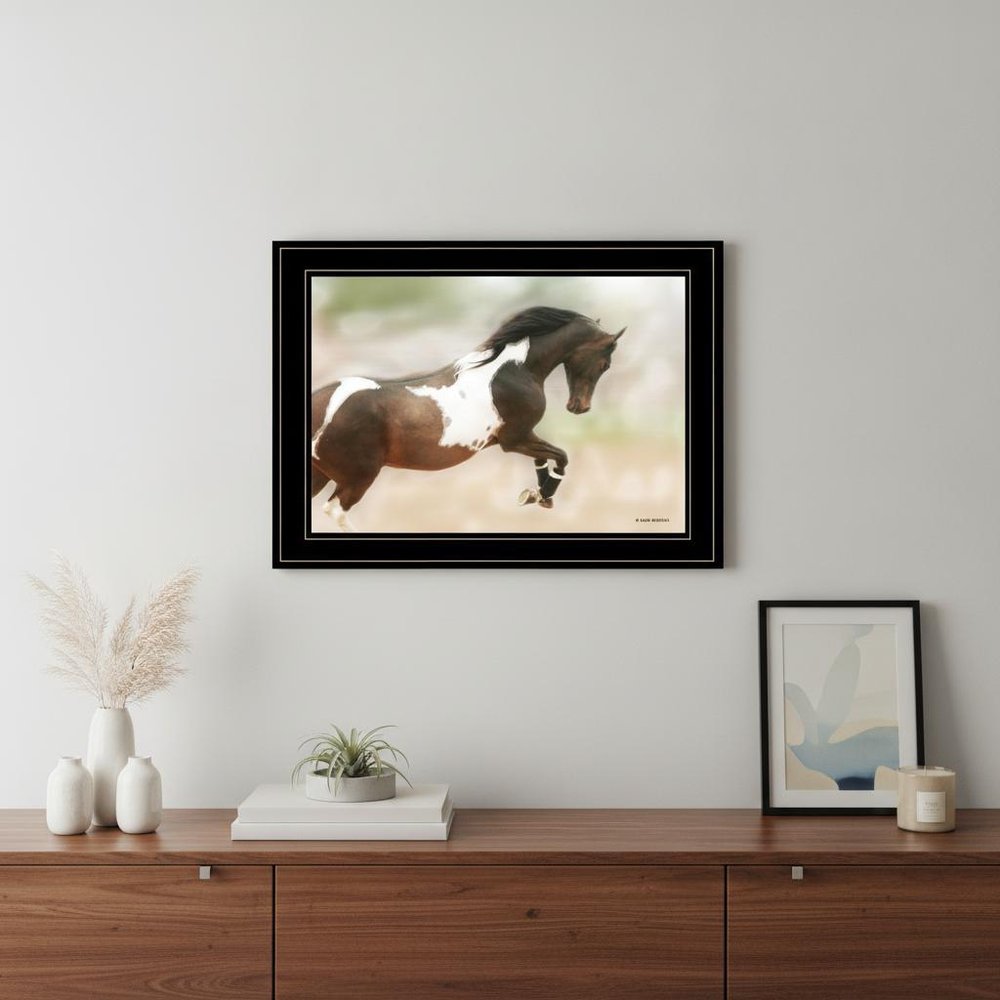 A Wild Kookie 3 Black Framed Print Wall Art HomeRoots
