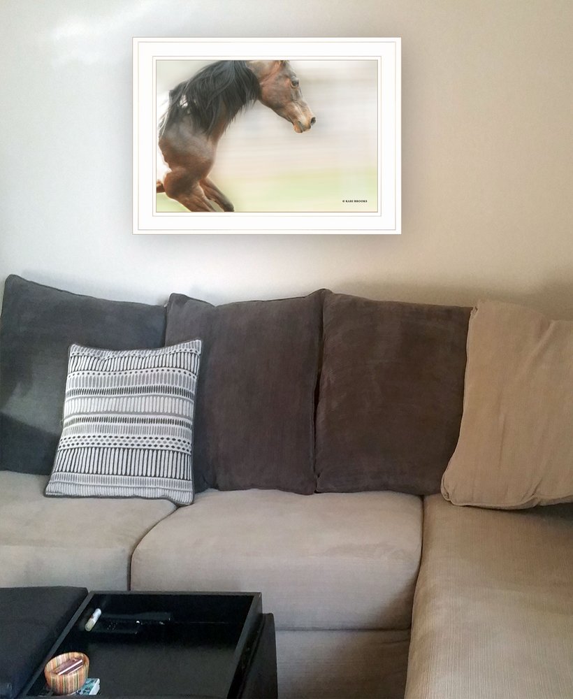 Leap of Faith 2 White Framed Print Wall Art HomeRoots