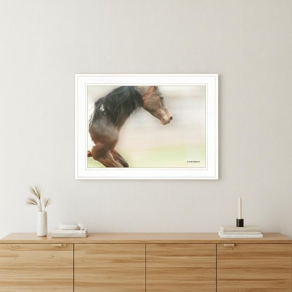 Leap of Faith 2 White Framed Print Wall Art HomeRoots