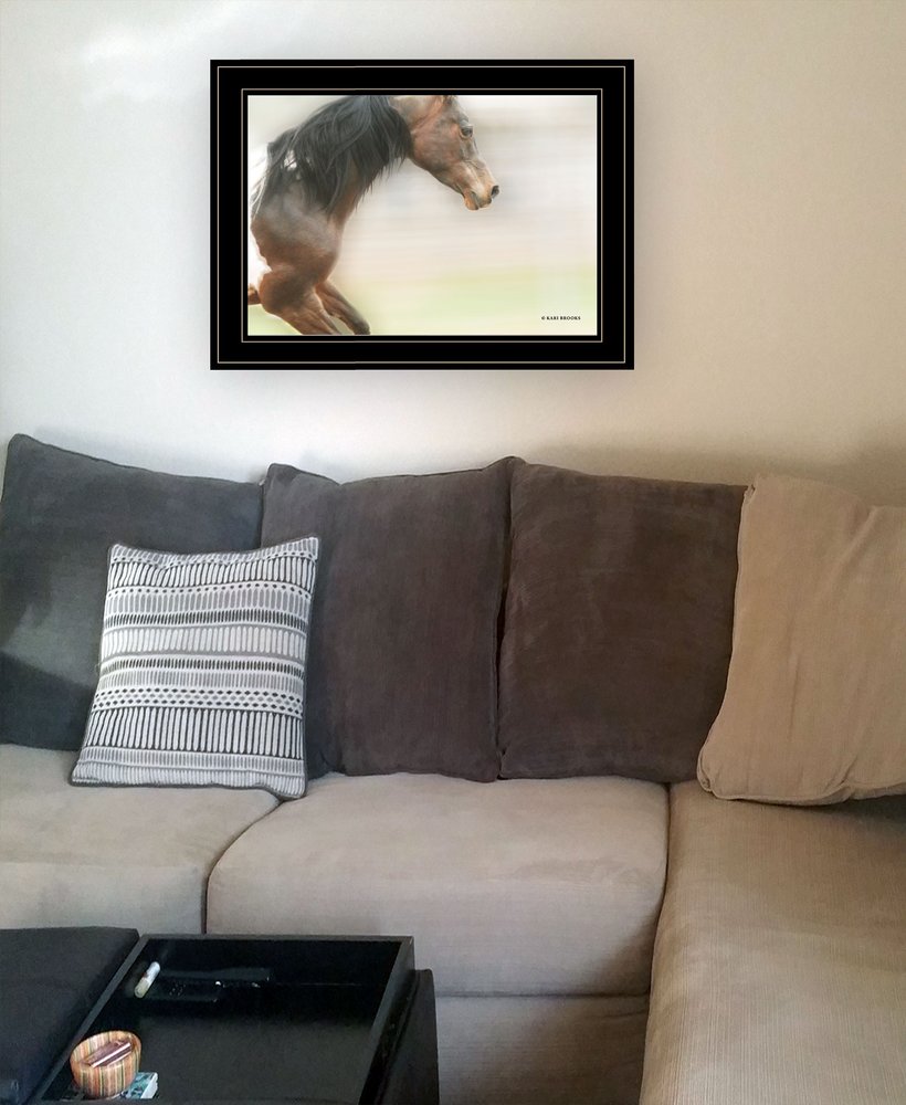Leap Of Faith 3 Black Framed Print Wall Art HomeRoots