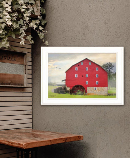 Willow Grove Mill 2 White Framed Print Wall Art HomeRoots