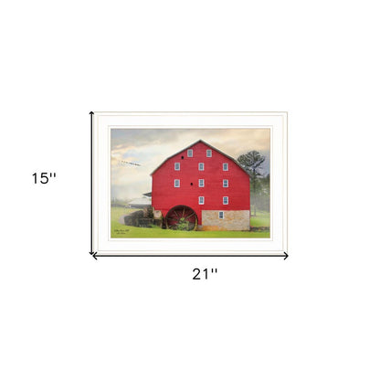 Willow Grove Mill 2 White Framed Print Wall Art HomeRoots
