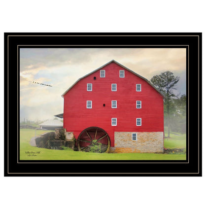Willow Grove Mill 3 Black Framed Print Wall Art HomeRoots