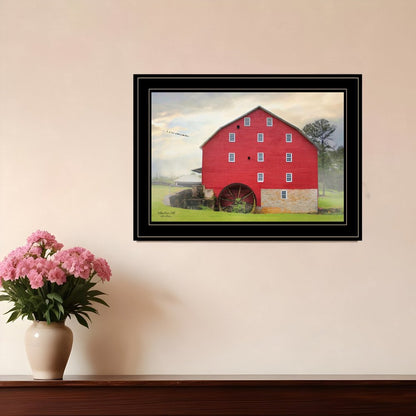 Willow Grove Mill 3 Black Framed Print Wall Art HomeRoots