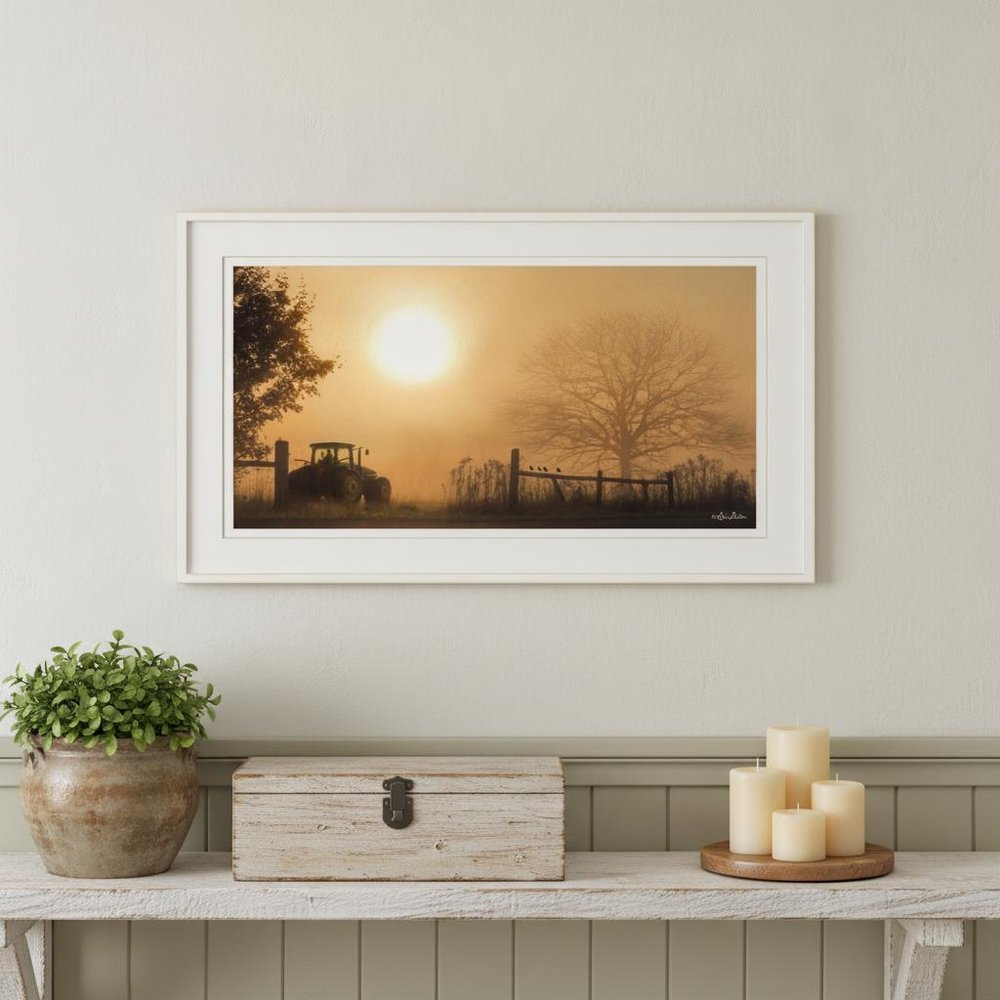 Start Your Engines 2 White Framed Print Wall Art — view 5