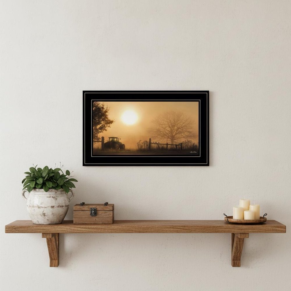 Start Your Engines 3 Black Framed Print Wall Art — view 5