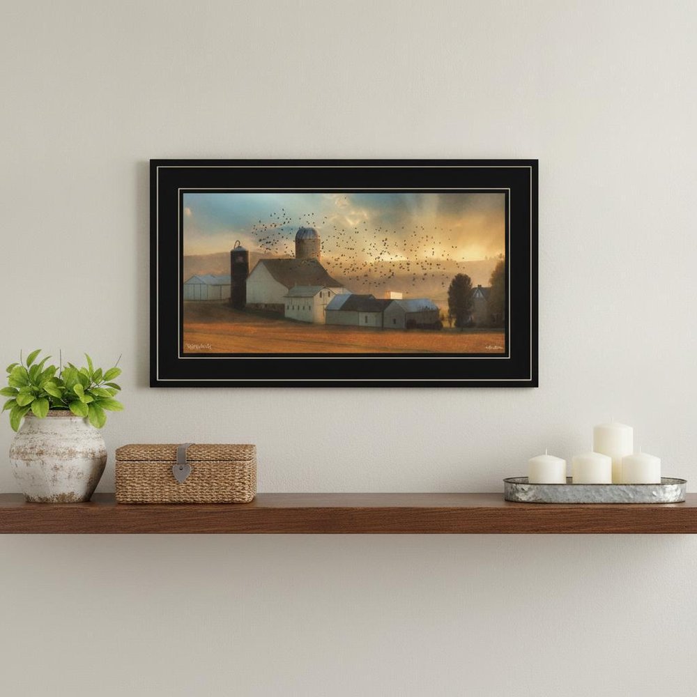Light of a New Day 3 Black Framed Print Wall Art — view 5