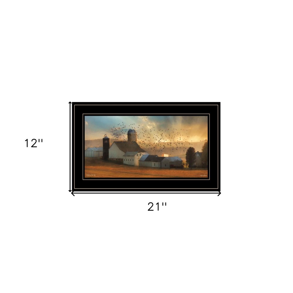 Light of a New Day 3 Black Framed Print Wall Art — view 4