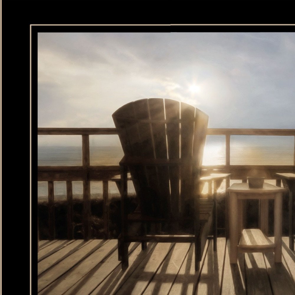 Front Row Seats 1 Black Framed Print Wall Art — view 4