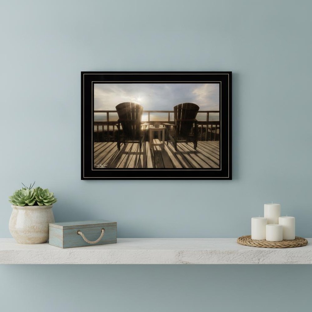 Front Row Seats 1 Black Framed Print Wall Art — view 8