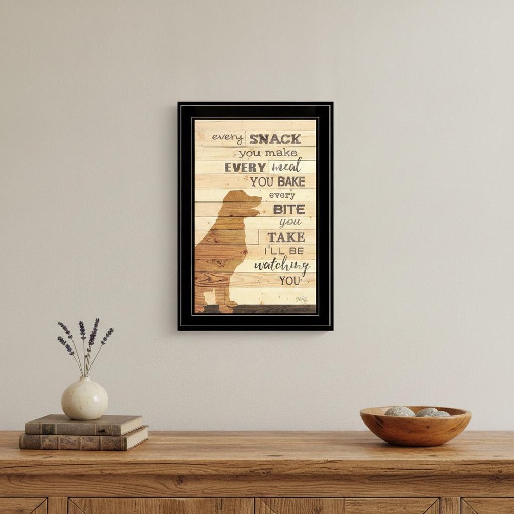 Every Snack You Make 2 Black Framed Print Wall Art — view 4