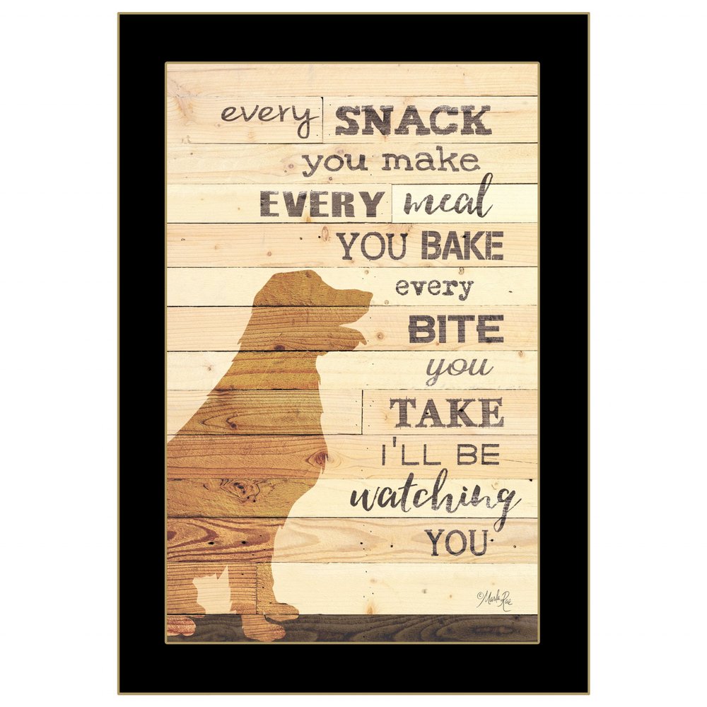 Every Snack You Make 3 Black Framed Print Wall Art — view 1