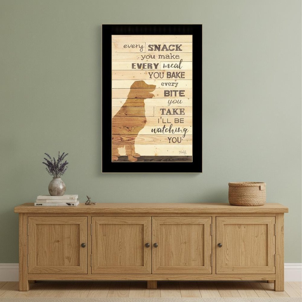 Every Snack You Make 3 Black Framed Print Wall Art — view 5
