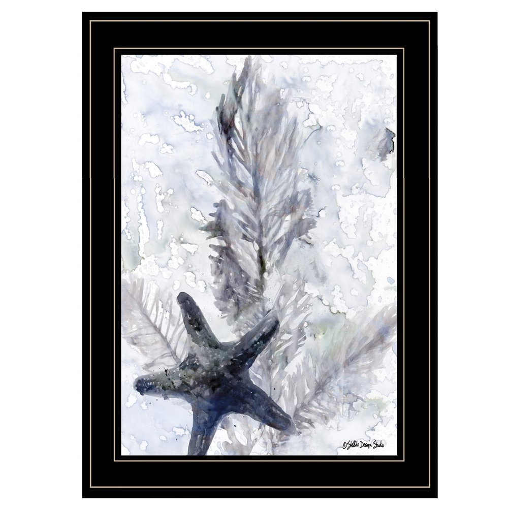 Ocean Collection 4 Black Framed Wall Art — view 1