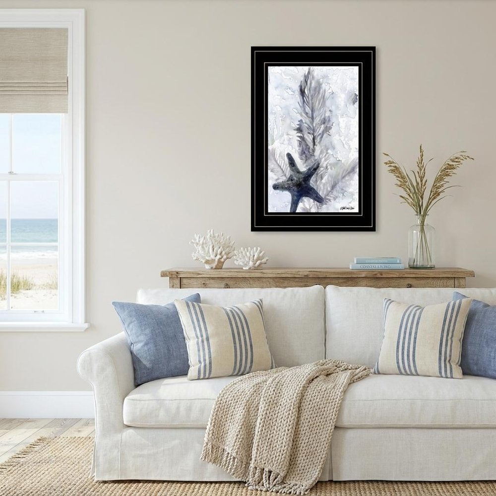 Ocean Collection 4 Black Framed Wall Art — view 5