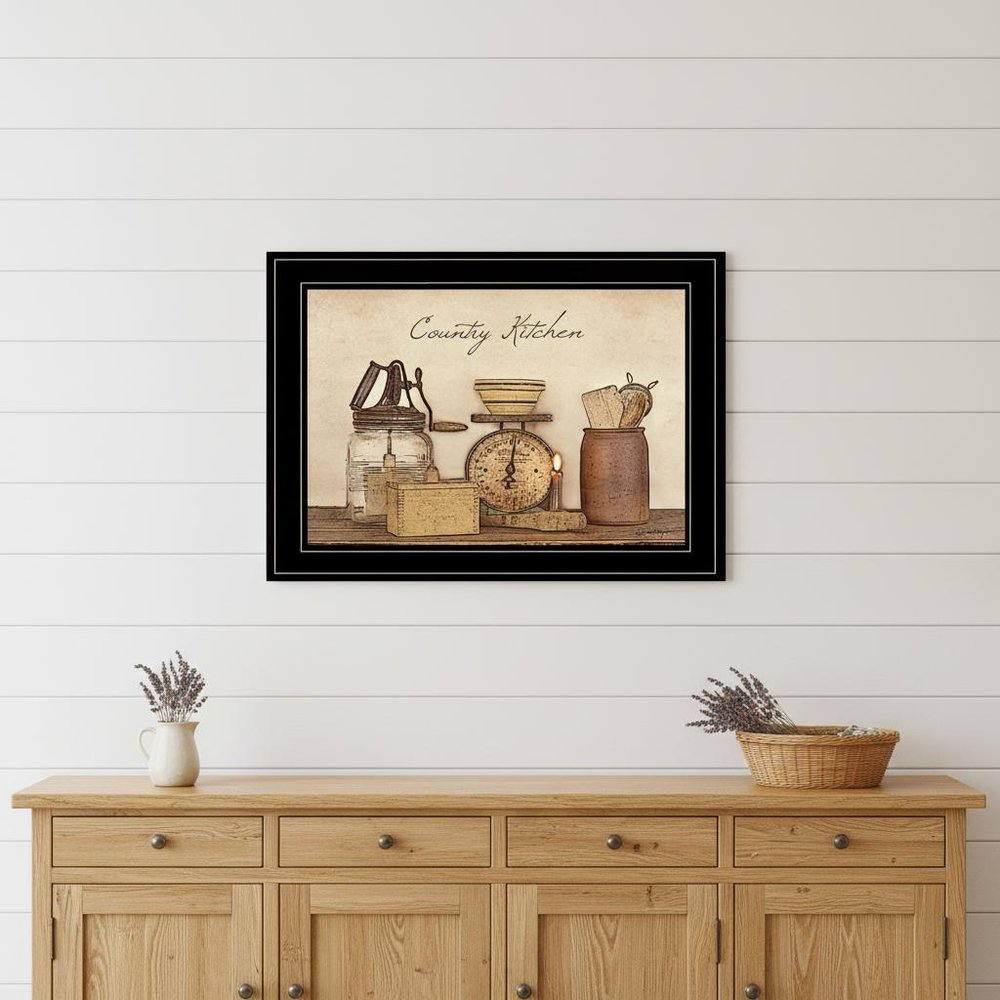 Set Of Two Candlelight and Flowers 2 Black Framed Print Wall Art — view 4
