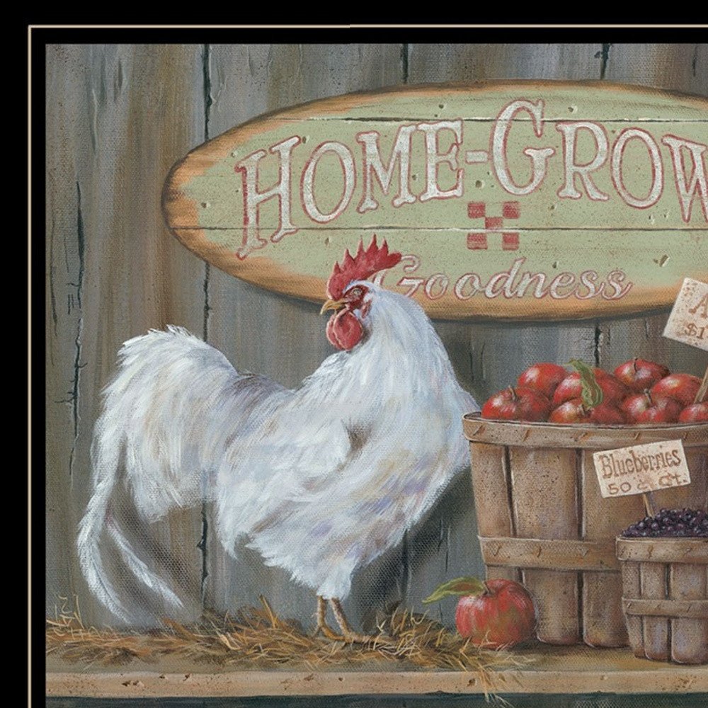 Set Of Two Home Grown 2 Black Framed Print Wall Art — view 3
