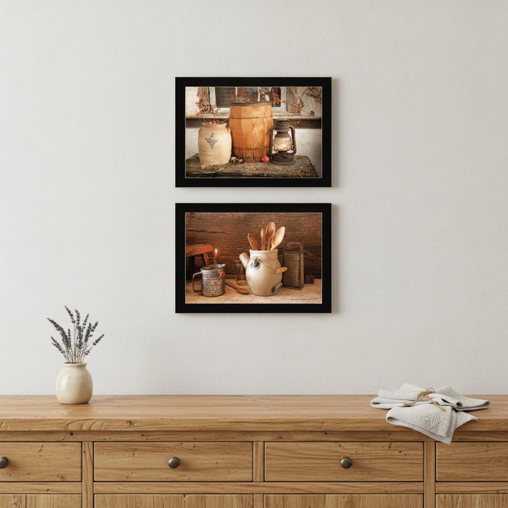 Set Of Two The Nail Keg 3 Black Framed Print Wall Art — view 4