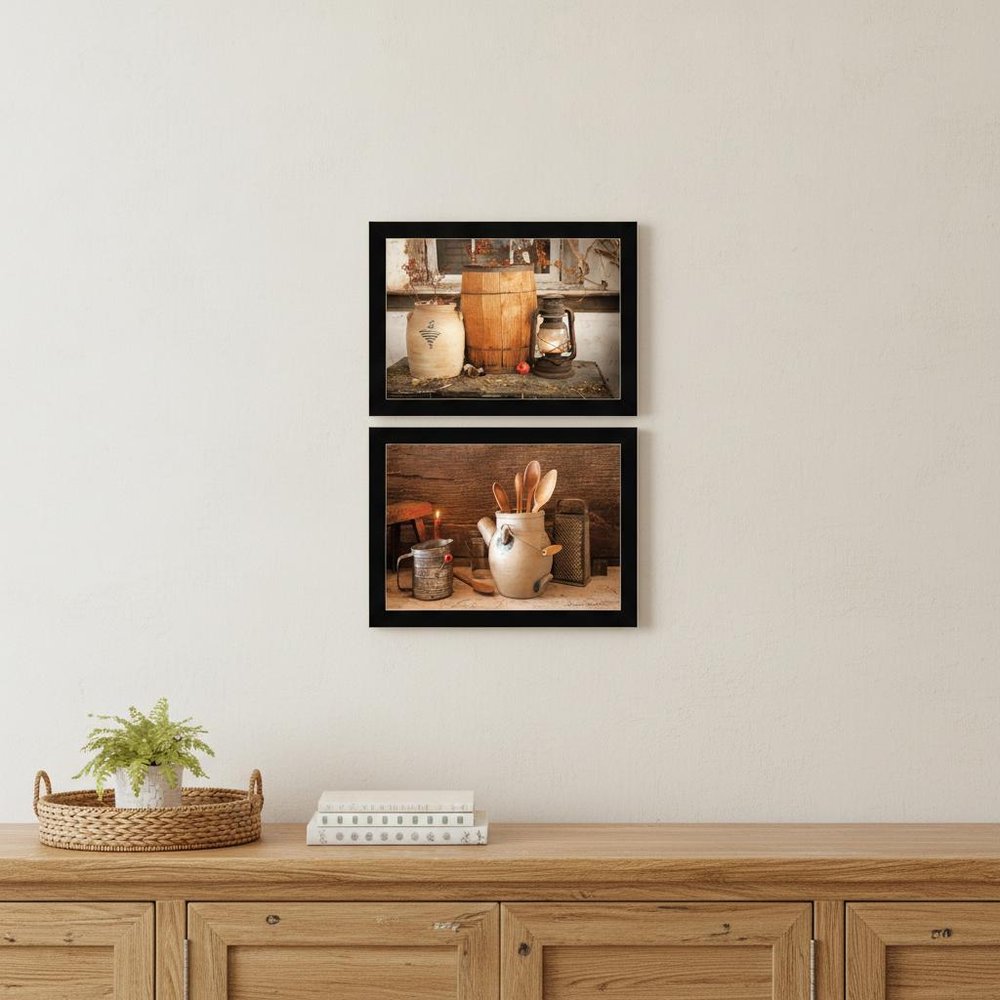 Set Of Two The Nail Keg 6 Black Framed Print Wall Art — view 3