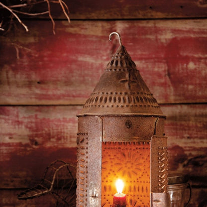 Set Of Two Innkeepers Lantern 1 White Framed Print Wall Art