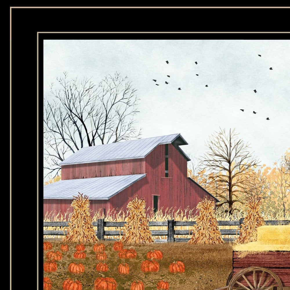 Autumn Blessings 2 Black Framed Print Wall Art — view 4