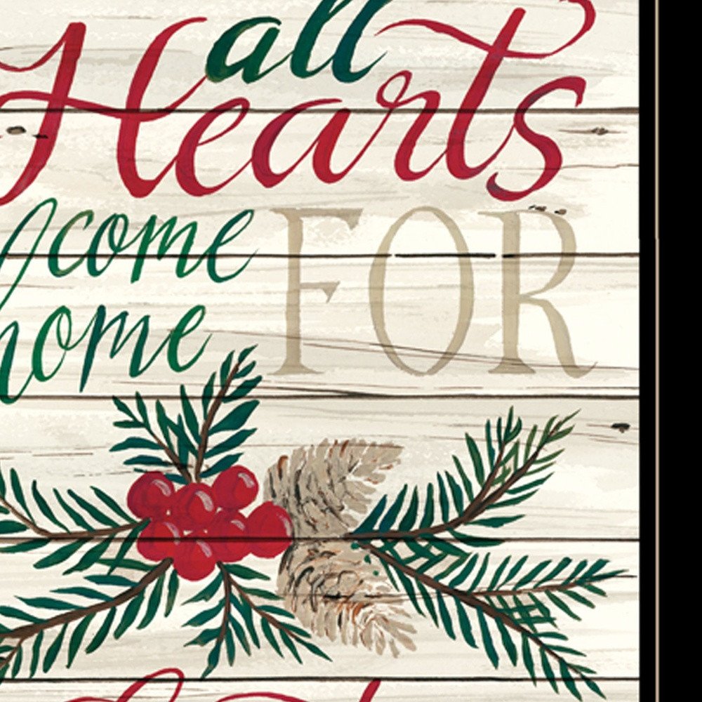 Home For Christmas 2 Black Framed Print Wall Art HomeRoots