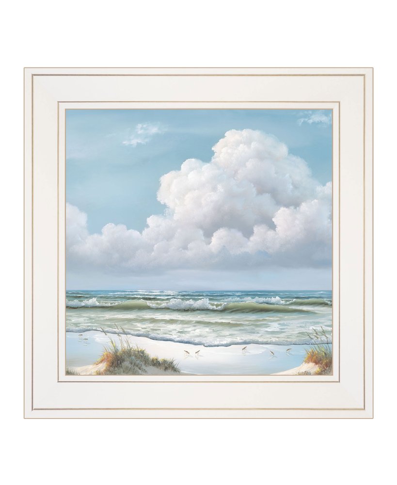 Beautiful Day II White Framed Print Wall Art — view 1