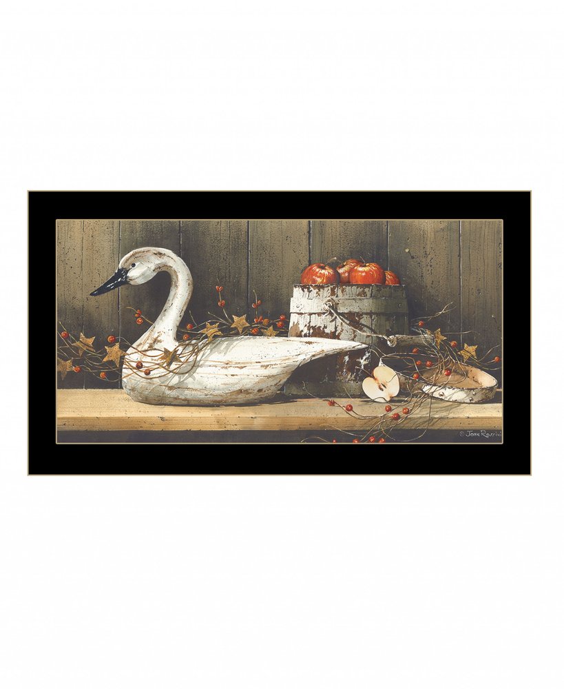 Apple Appeal 2 Black Framed Print Wall Art — view 2