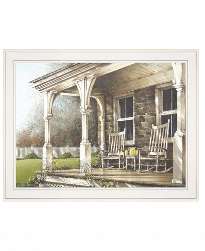 Sunday Afternoon 1 White Framed Print Wall Art HomeRoots