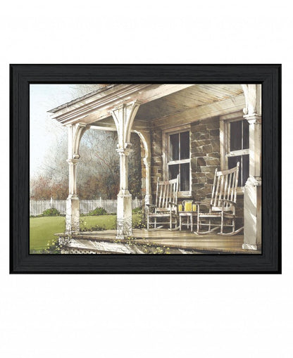 Sunday Afternoon 2 Black Framed Print Wall Art HomeRoots