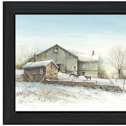 February Morning Black Framed Print Wall Art HomeRoots
