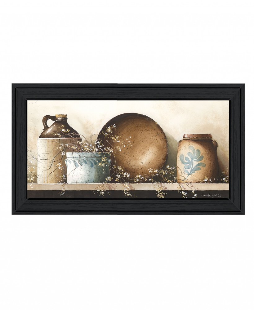Shelf Life Too 1 Black Framed Print Wall Art HomeRoots
