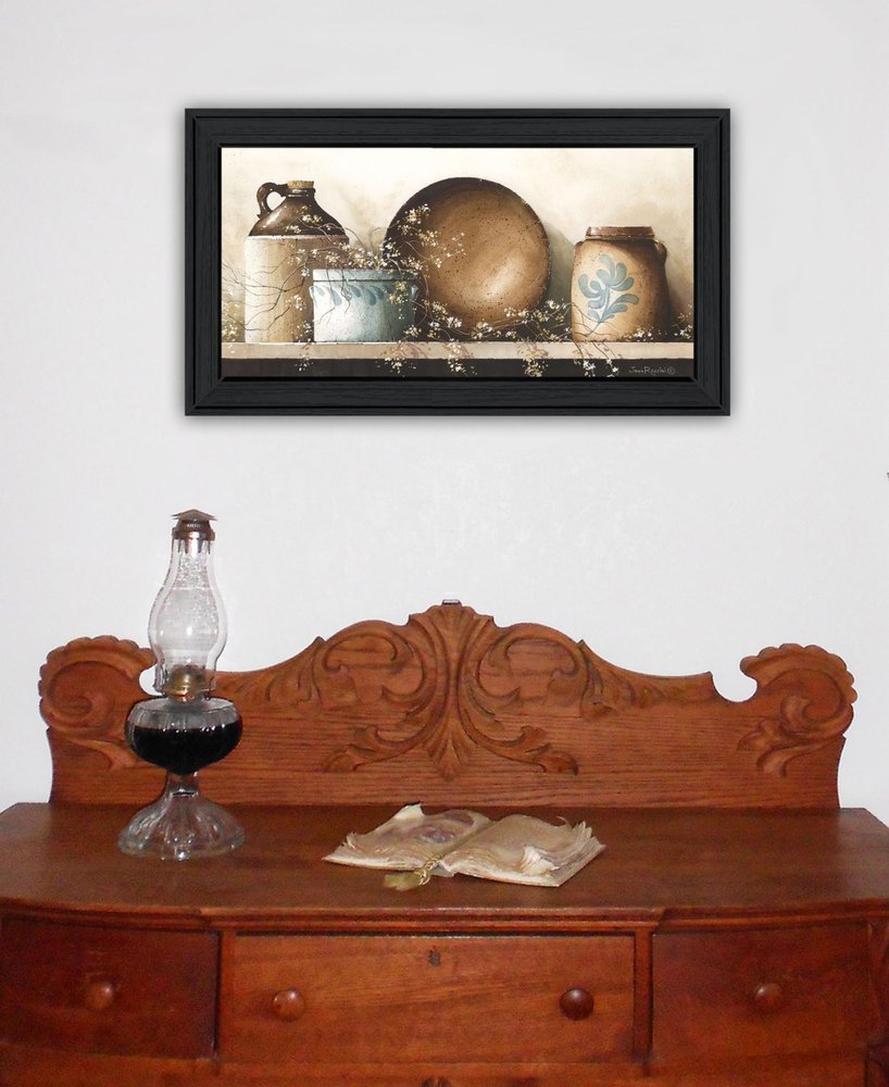 Shelf Life Too 1 Black Framed Print Wall Art — view 2