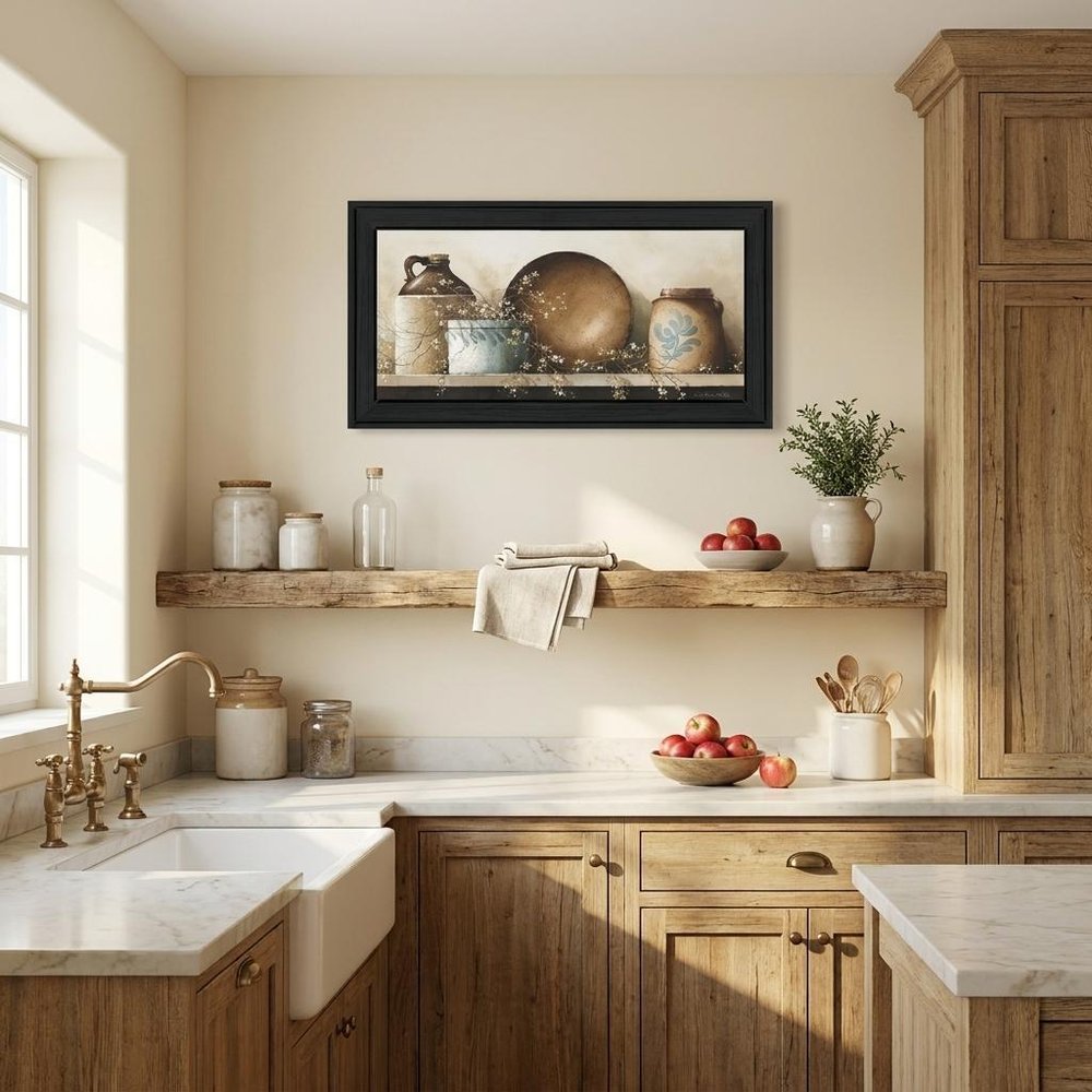 Shelf Life Too 1 Black Framed Print Wall Art — view 6