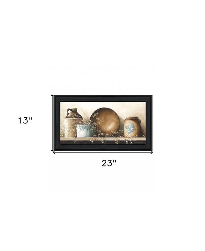 Shelf Life Too 1 Black Framed Print Wall Art HomeRoots