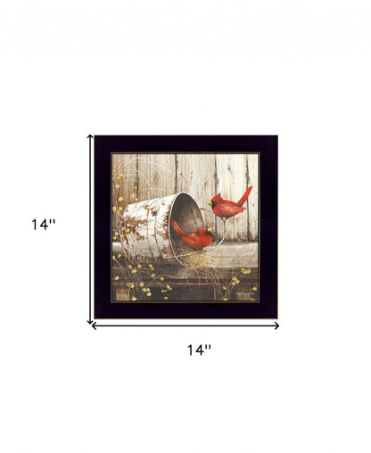 Playing Around 2 Black Framed Print Wall Art HomeRoots