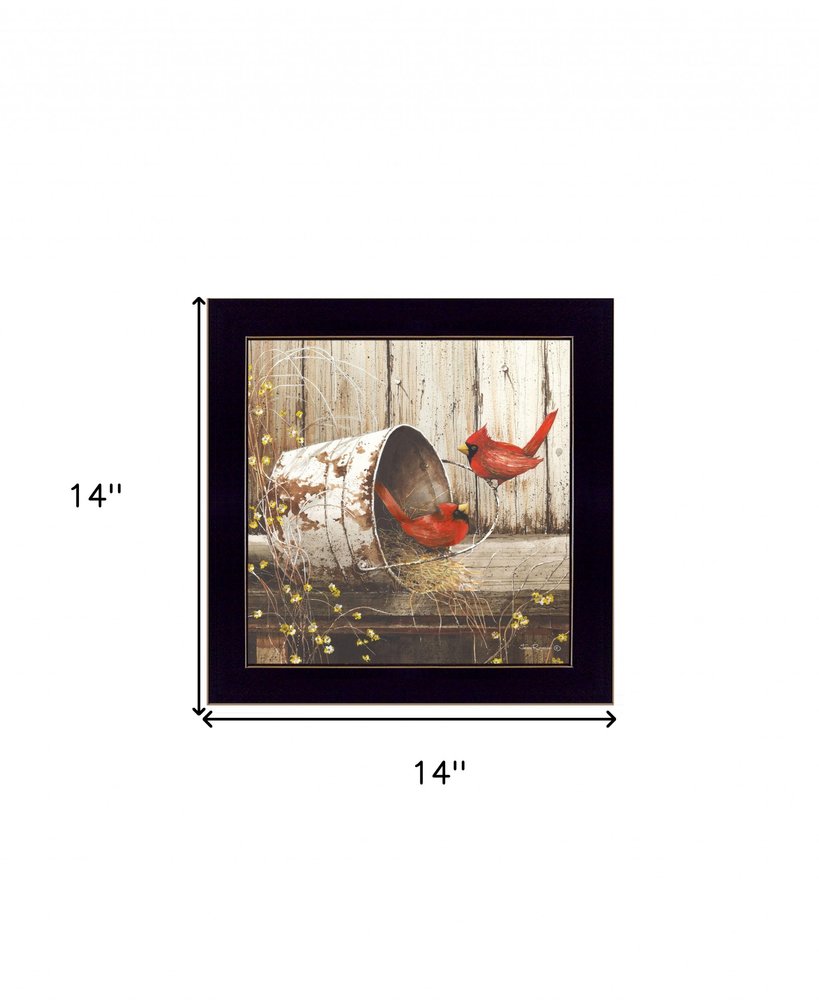 Playing Around 2 Black Framed Print Wall Art — view 4
