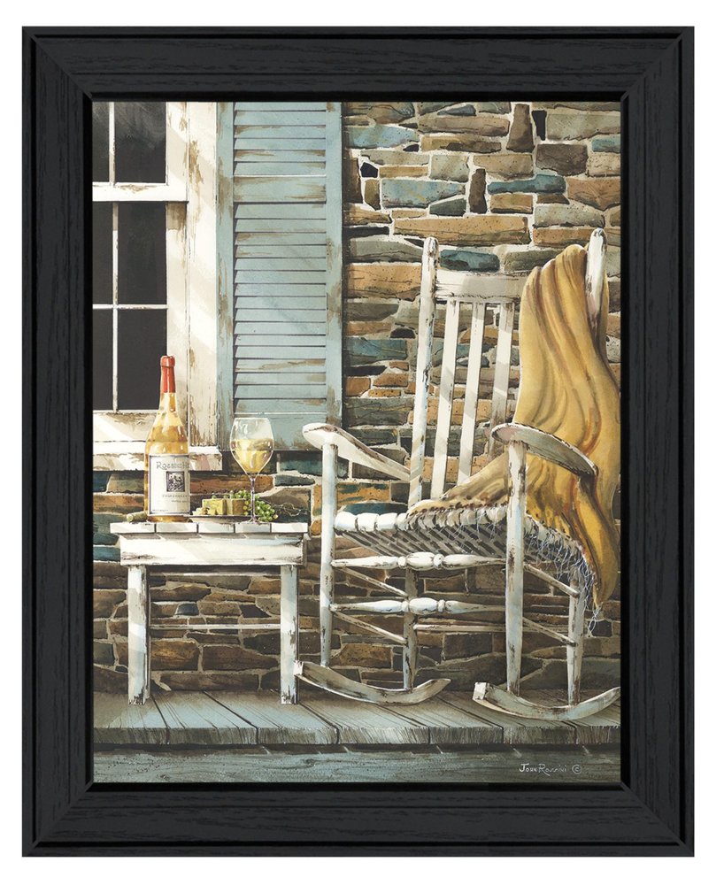 Reflecting Time Black Framed Wall Art — view 2