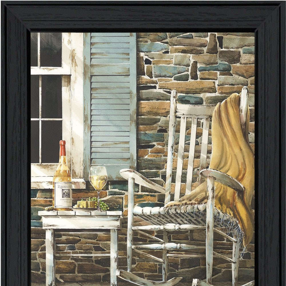 Reflecting Time Black Framed Wall Art HomeRoots