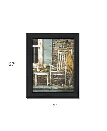 Reflecting Time Black Framed Wall Art HomeRoots