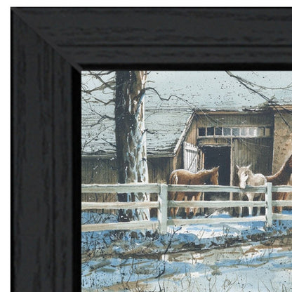 Evening on the Farm Black Framed Print Wall Art HomeRoots