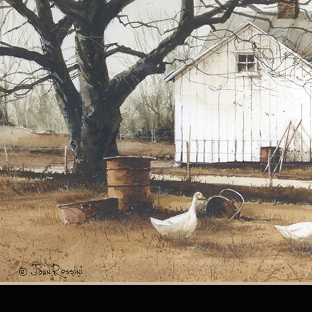 Puddle Jumpers 2 Black Framed Print Wall Art — view 3