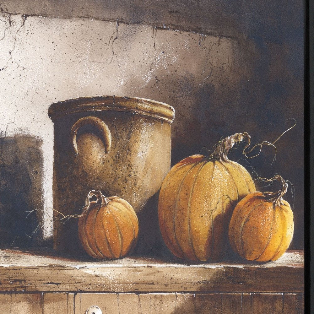 Crocks and Pumpkins Black Framed Print Wall Art — view 4