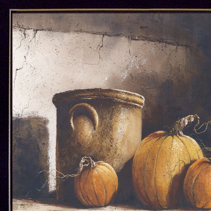 Crocks and Pumpkins 2 Black Framed Print Wall Art HomeRoots