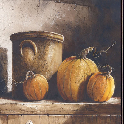 Crocks and Pumpkins 2 Black Framed Print Wall Art HomeRoots