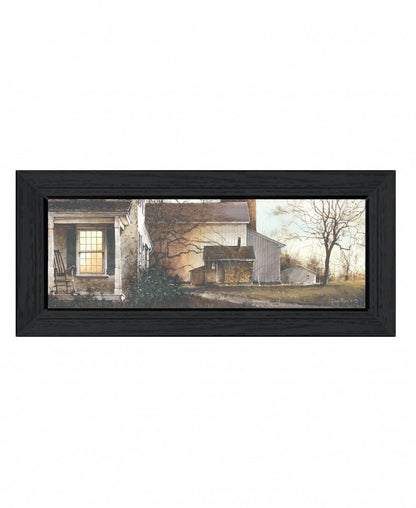 Approaching Dusk Black Framed Print Wall Art HomeRoots